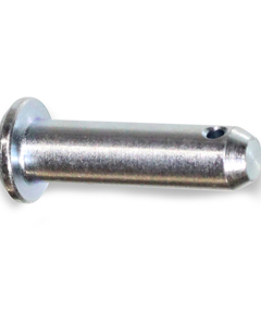 Bolzen 6x22 verz m/Splintloch 1,6mm